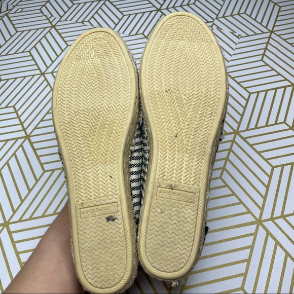 Sperry Katama Breton Navy Stripe Espadrilles - Picture 6 of 6